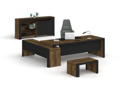 Yalın etejerli makam takımı